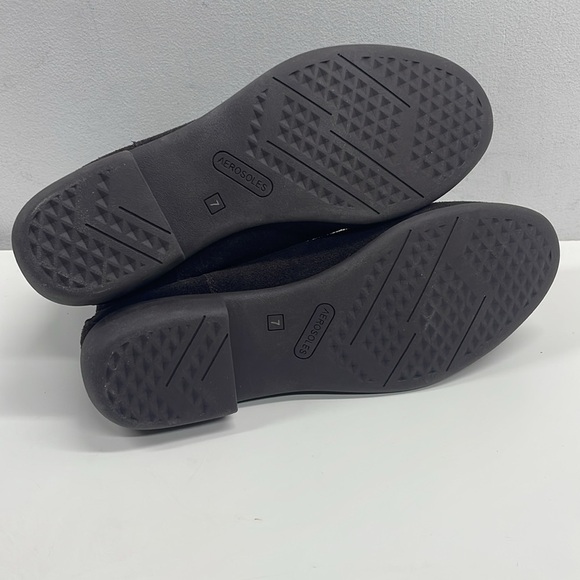 Aerosoles Women's Step Dance Suede Ankle Boots in Brown Size 7 - Picture 7 of 7